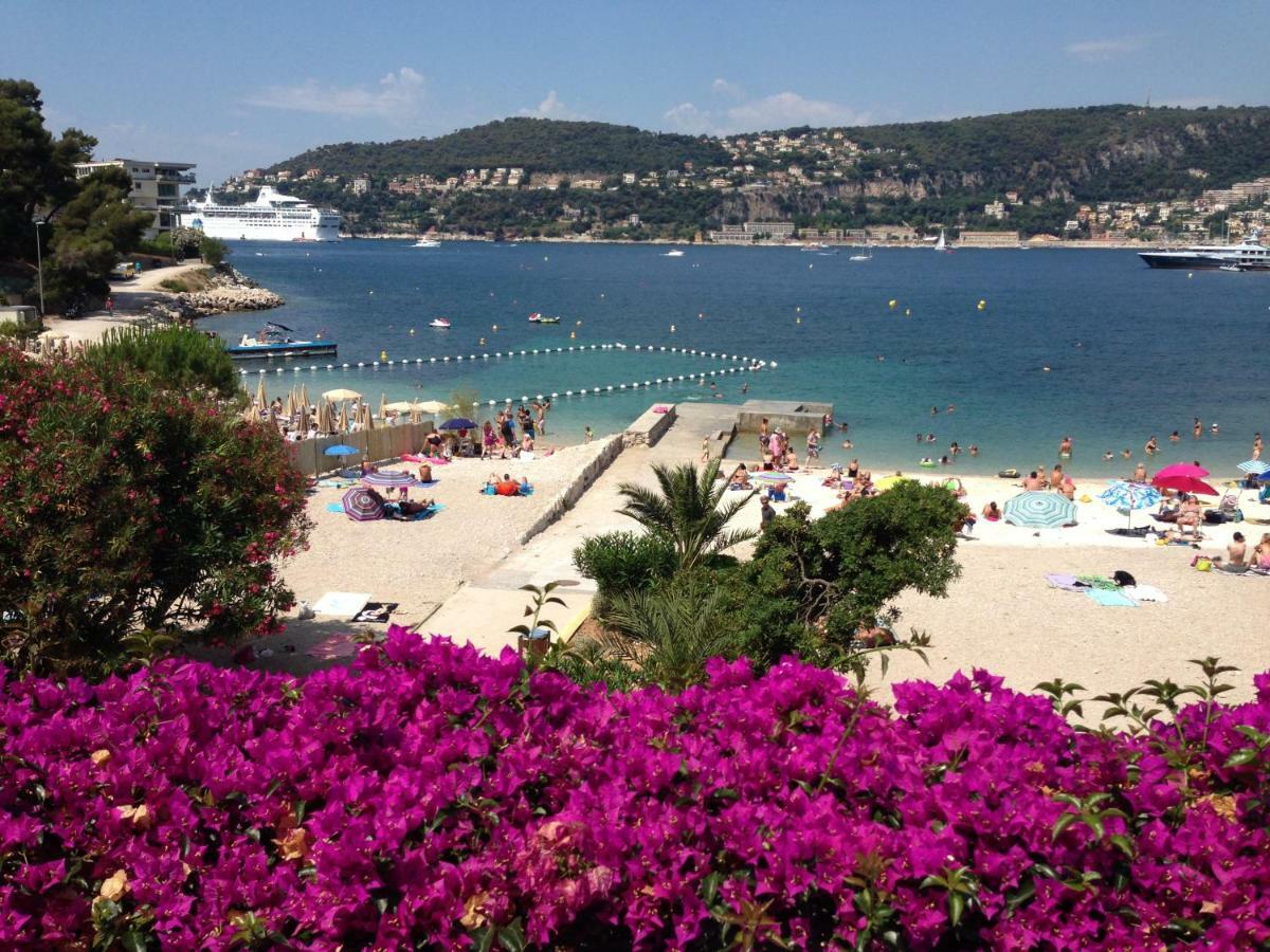 Nyrenoverad Laegenhet Med Havsutsikt Villefranche-sur-Mer Eksteriør bilde